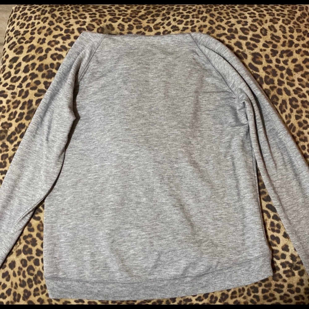 Gray sweater